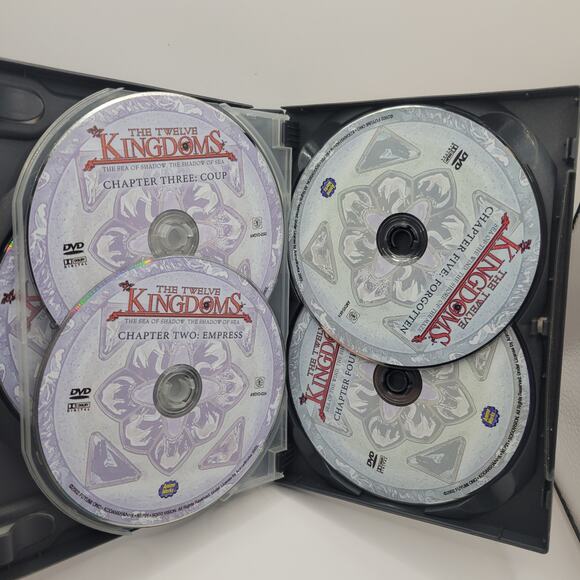 The Twelve Kingdoms Collection One [Volumes 1-5] Anime Series 5 discs 2007 - Picture 4 of 5